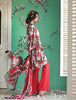 Gul Ahmed Summer 2017 - Red 3 PC Bamboo Silk Dress BS-12