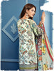 Gul Ahmed Summer 2017 - Light Green 3 PC Embroidered Trencia Satin Silk Dress SS-116