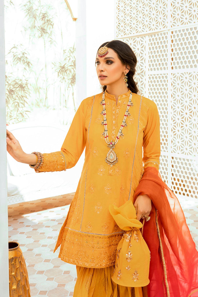 Shurooq Festive Luxury Pret Stitched Collection – Henna