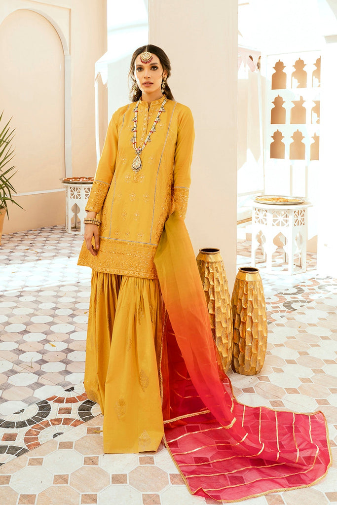 Shurooq Festive Luxury Pret Stitched Collection – Henna