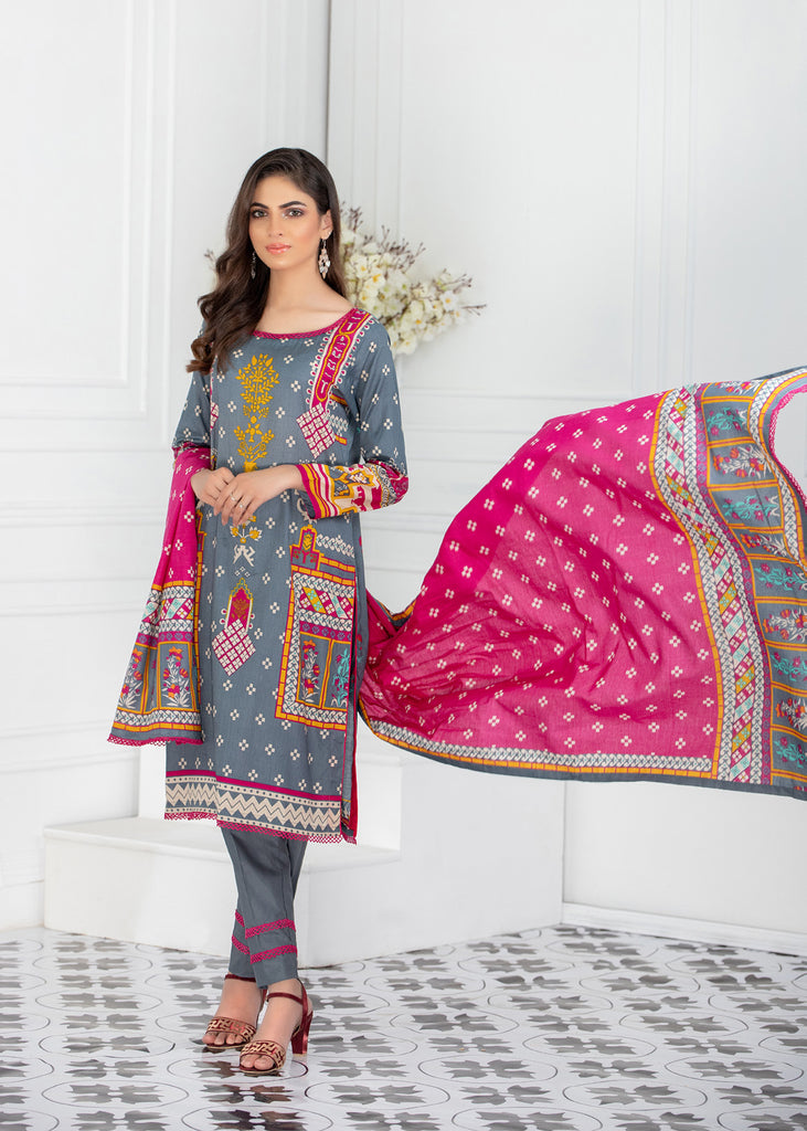 Signature Icon Printed Lawn Collection Vol-1 – Design 1