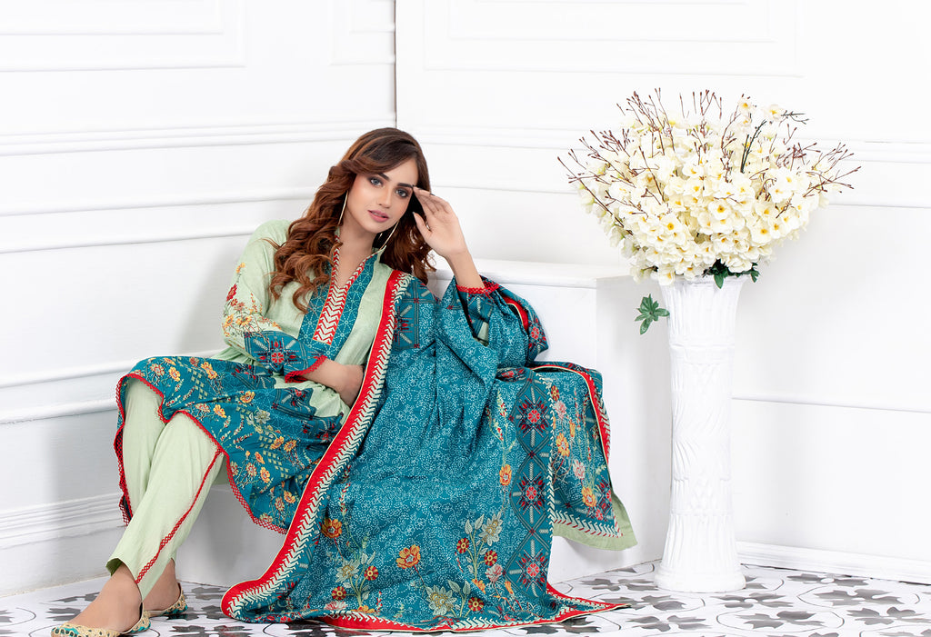 Signature Icon Printed Lawn Collection Vol-1 – Design 16