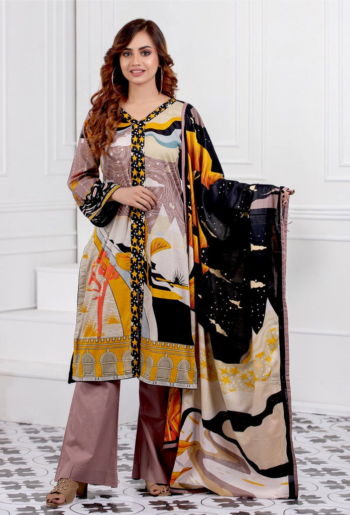 Signature Icon Printed Lawn Collection Vol-1 – Design 17