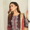Silver Series by Riaz Arts · Embroidered Chunri Linen Collection with Linen Shawl – SS-09