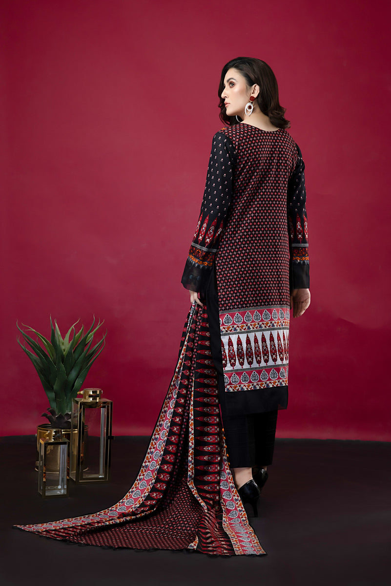 Subhata Printed Lawn Collection 2023 – SUBPL-3 – YourLibaas