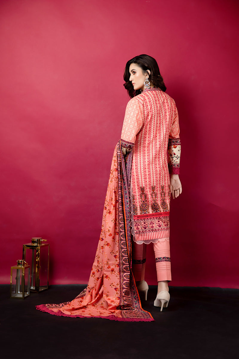 Subhata Printed Lawn Collection 2023 – SUBPL-7 – YourLibaas