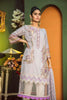 Adan's Libas Aurelia Embroidered Lawn Collection 2019 – ZA-2939 Swiss Coffee