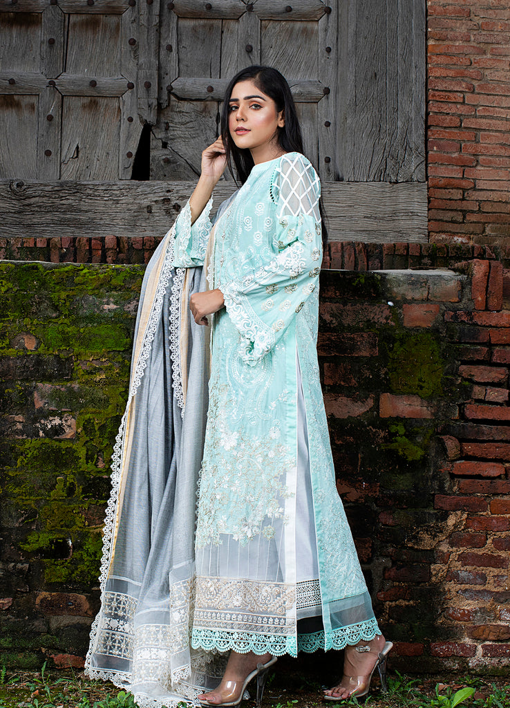 Zunn Saanjh Luxury Lawn Collection – D#03