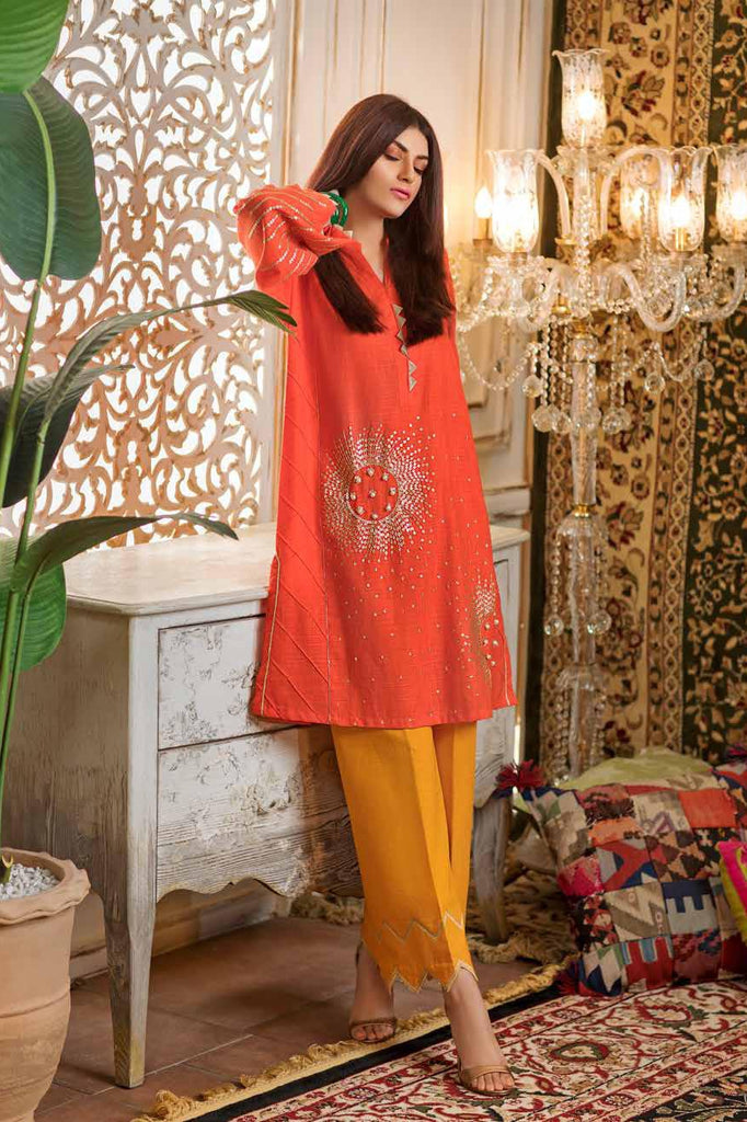 Gul Ahmed Winter Collection 2019 – TK-18
