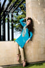 Gul Ahmed Sky Blue Two Piece Embroidered Lawn – TL-38 - YourLibaas
 - 2