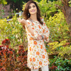 Gul Ahmed Summer 2017 - Orange 2 PC Embroidered Lawn Dress TL-63 B