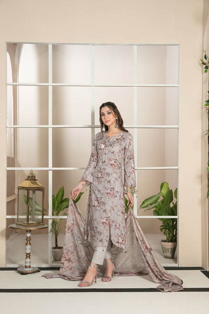 Tawakkal Farzin Lawn Collection 2022 – D-7069