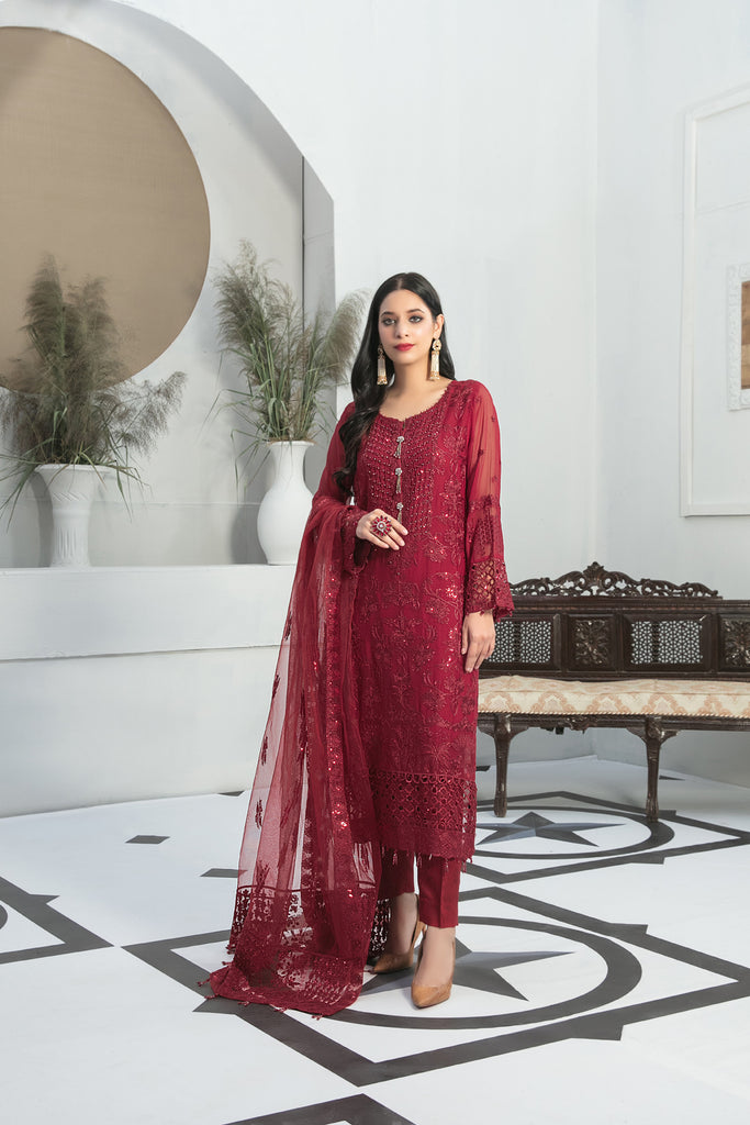 Tawakkal Neshama Semi-Stitched Chiffon Collection – D-7709