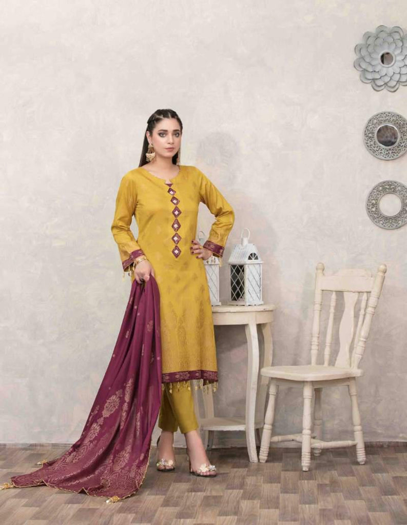 Nour by Tawakkal · Lawn Banarsi Collection 2022 – D-6935