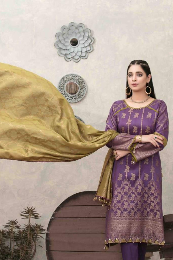 Nour by Tawakkal · Lawn Banarsi Collection 2022 – D-6933