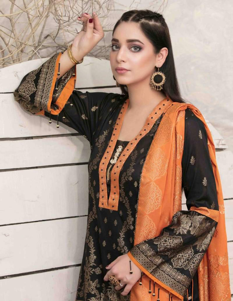 Nour by Tawakkal · Lawn Banarsi Collection 2022 – D-6934