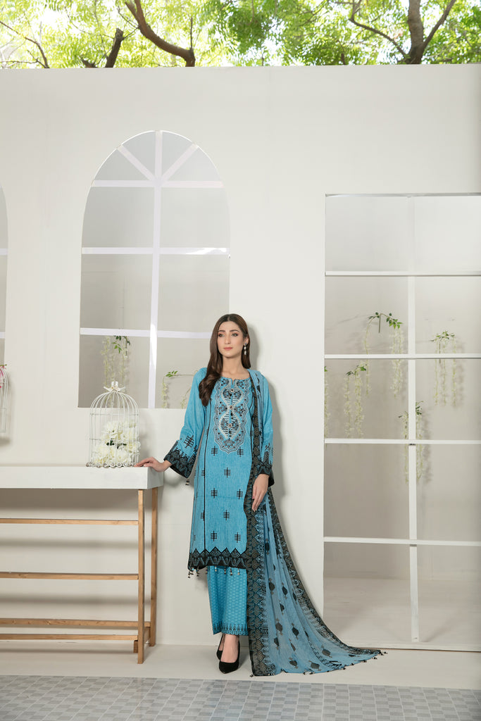 Tawakkal Titania Lawn Collection 2022 – D-7099