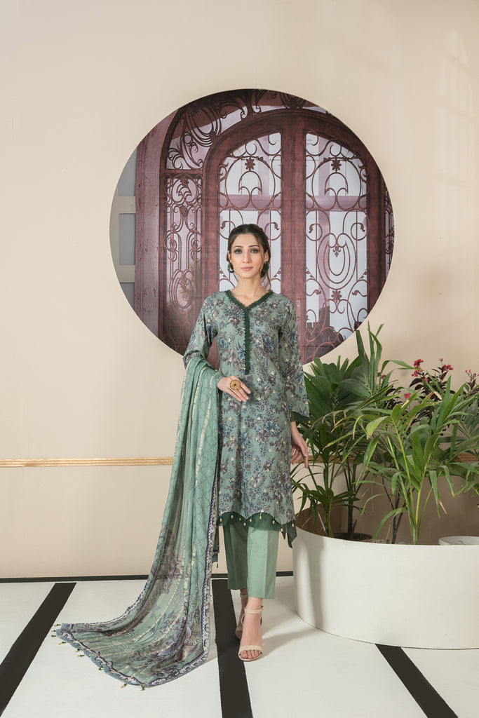 Tawakkal Farzin Lawn Collection 2022 – D-7073
