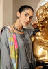Tehzeeb by Riaz Arts · Embroidered Leather Peach Shirt with Digital Pashmina Shawl – LP-17