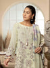 Tehzeeb by Riaz Arts · Embroidered Leather Peach Shirt with Digital Pashmina Shawl – LP-18