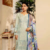 Tehzeeb by Riaz Arts · Embroidered Leather Peach Shirt with Digital Pashmina Shawl – LP-15