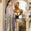 Tehzeeb by Riaz Arts · Embroidered Leather Peach Shirt with Digital Pashmina Shawl – LP-17