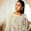 Tehzeeb by Riaz Arts · Embroidered Leather Peach Shirt with Digital Pashmina Shawl – LP-18