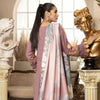 Tehzeeb by Riaz Arts · Embroidered Leather Peach Shirt with Digital Pashmina Shawl – LP-20