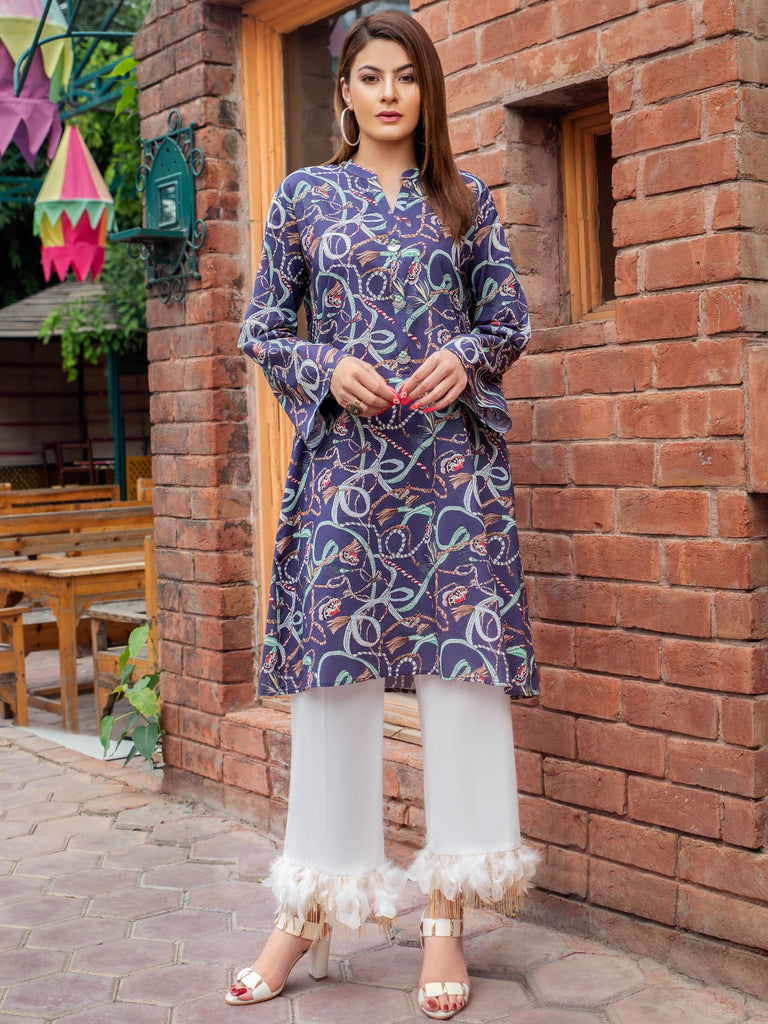 Limelight Cambric Collection 2019 – Cambric Shirt – U0803-SSH-PRP