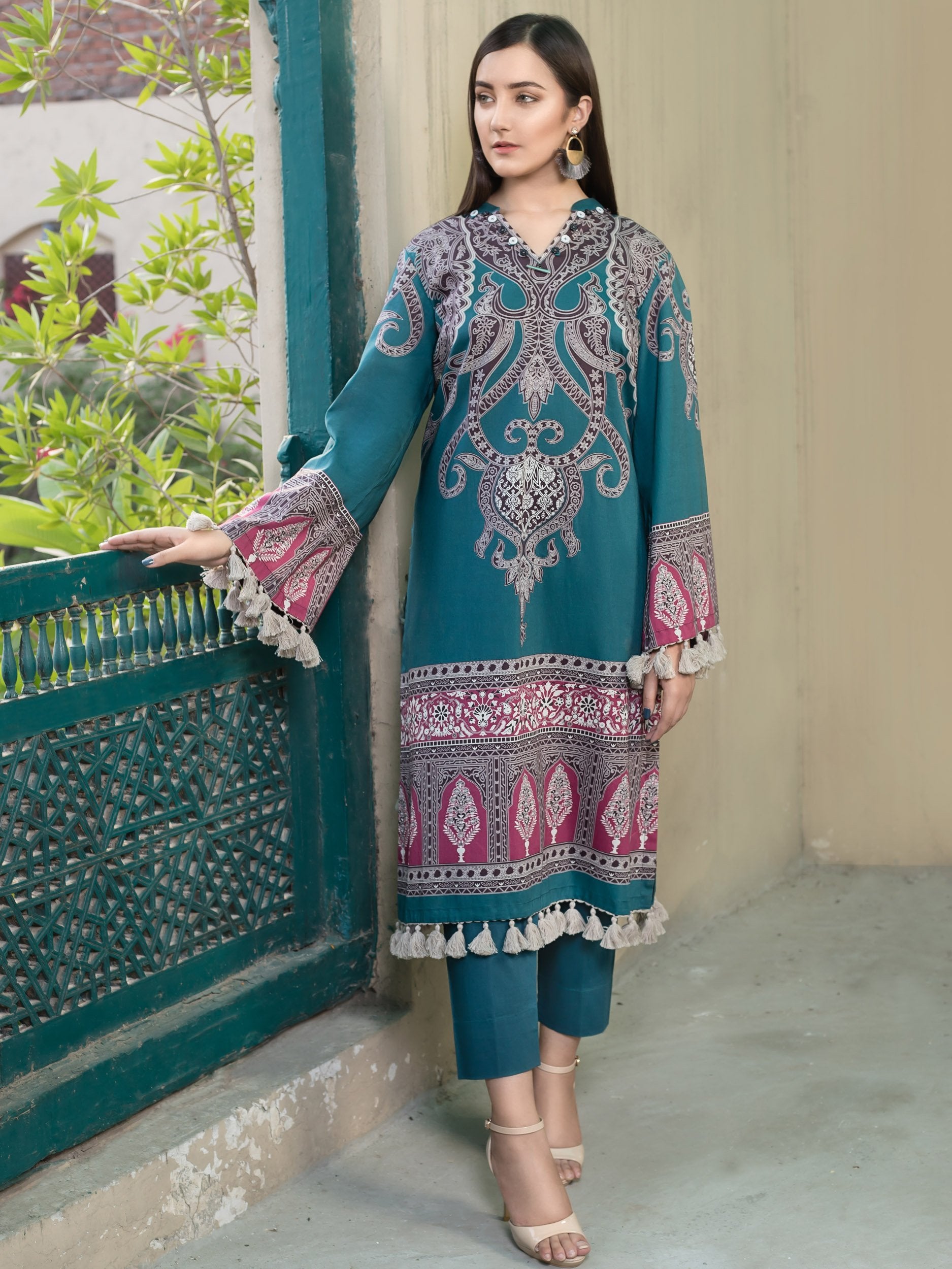 limelight dress winter Pink Limelight Winter Dresses 2019 Limelight Beautiful Dhanak Emb Dress With Wool Shawl 2025 Winter