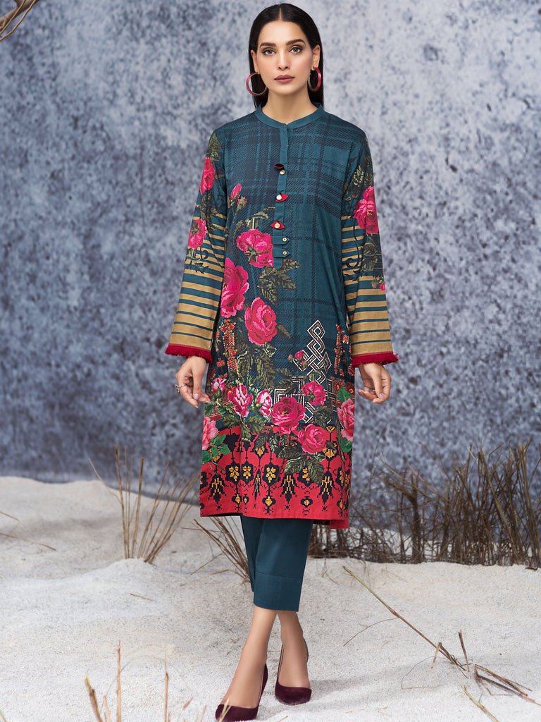 Limelight Winter Collection 2019 – Winter Cotton Shirt – U0917-SSH-BLU