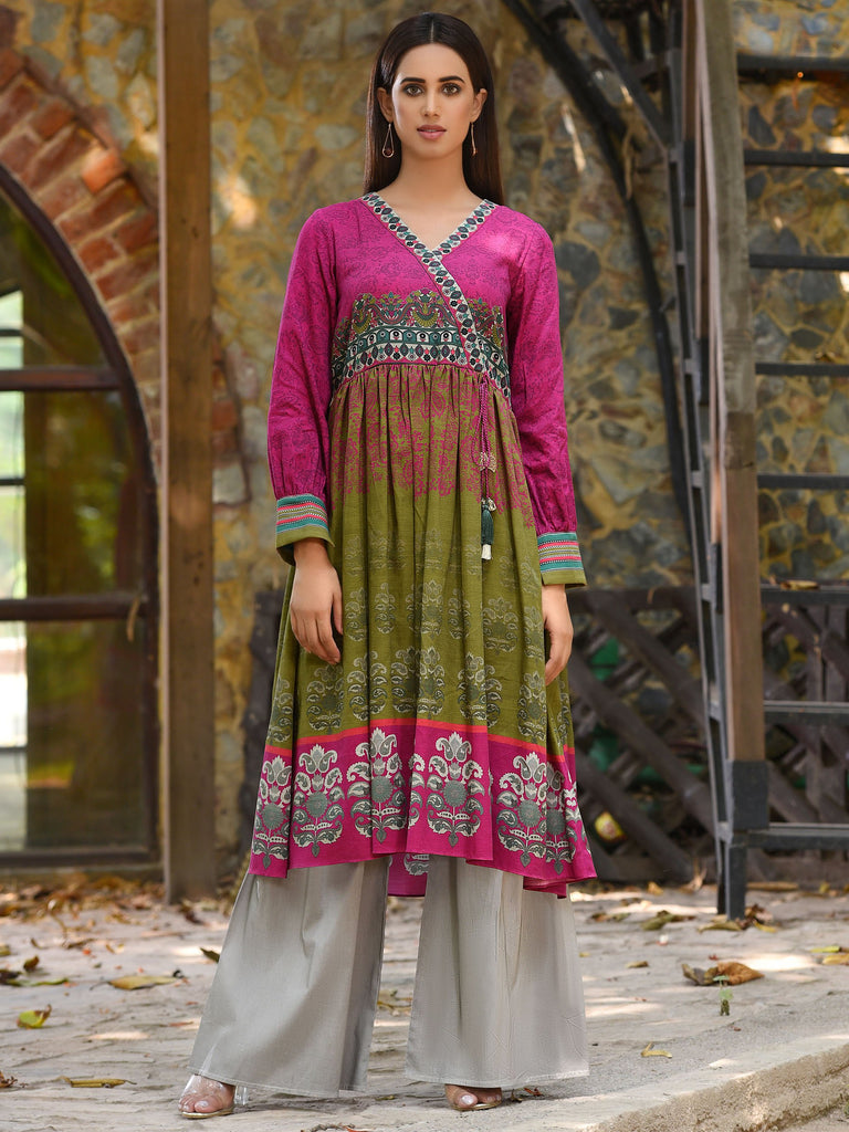 Limelight Winter Collection 2019 – Slub Khaddar Shirt – U0931-SSH-PNK
