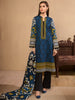 Limelight Winter Collection 2019 – 2-Pc Khaddar Suit – U0934-2PC-BLU