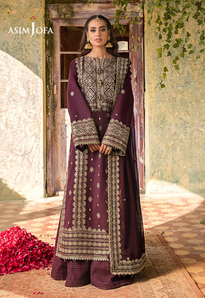 Asim Jofa Luxury Lawn Collection 2023 – AJLR-08