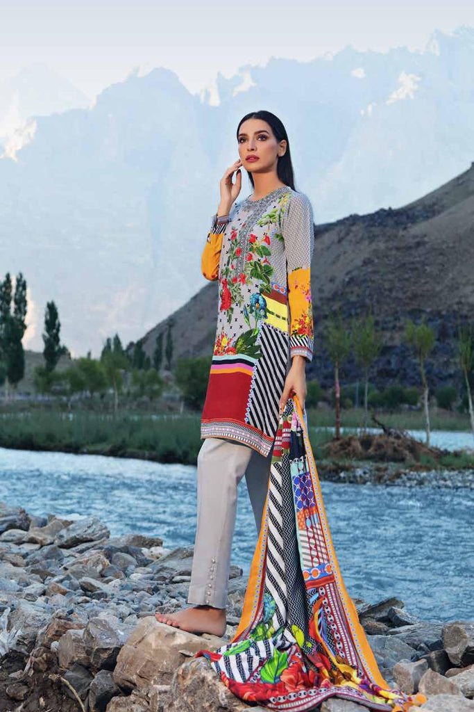 Gul Ahmed Winter Collection 2019 – V-13