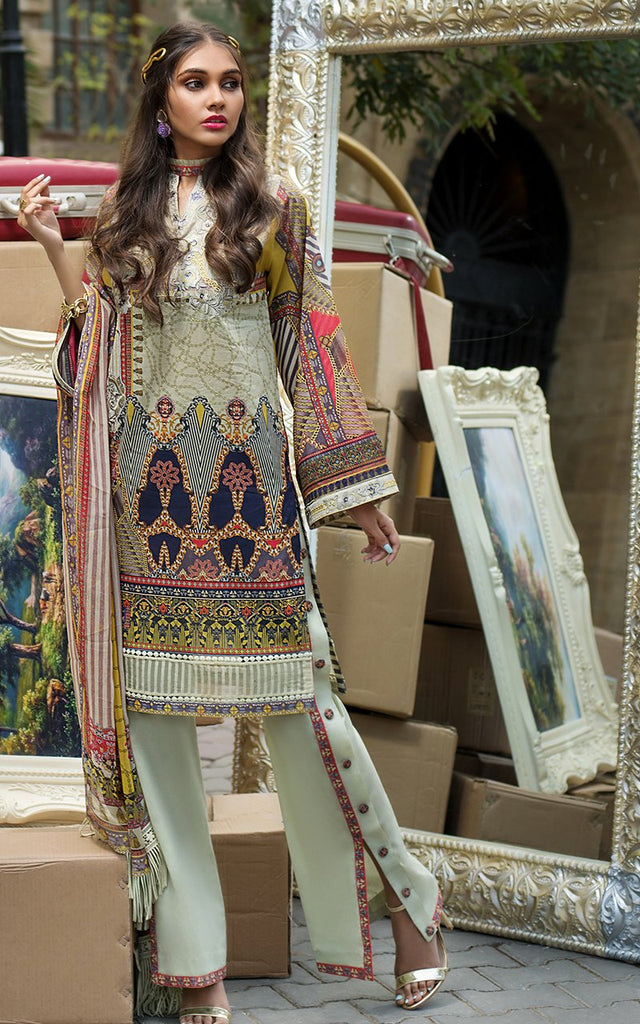 Threads & Motifs Luxury Lawn Collection 2019 – Design - 5583