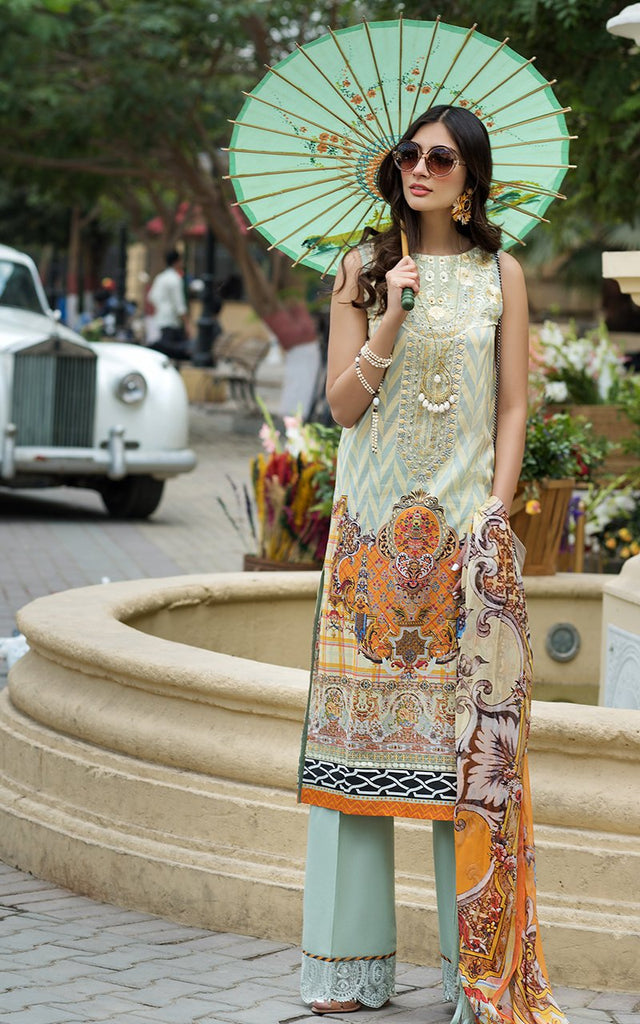Threads & Motifs Luxury Lawn Collection 2019 – Design - 5641