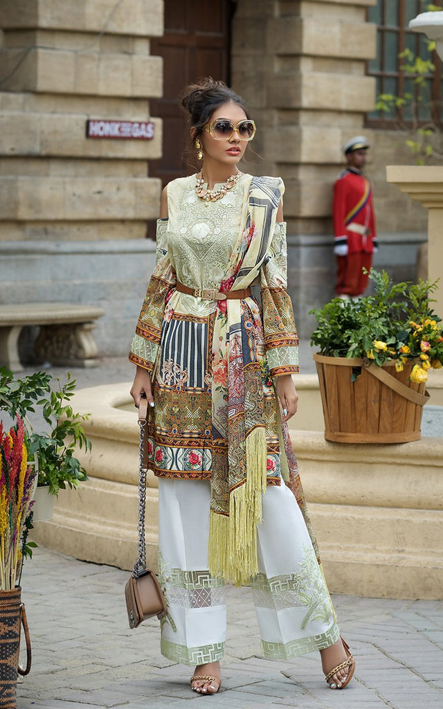 Threads & Motifs Luxury Lawn Collection 2019 – Design - 5572