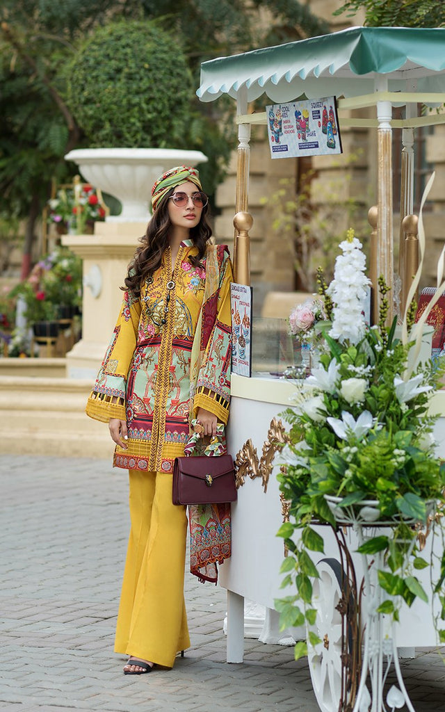 Threads & Motifs Luxury Lawn Collection 2019 – Design - 5585