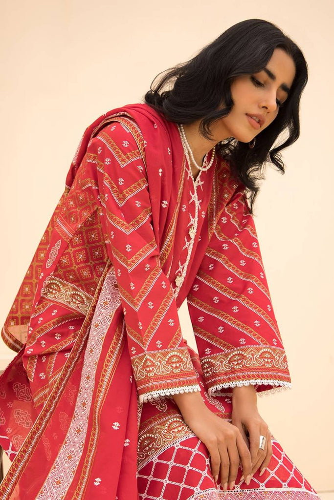 Zellbury Spring/Summer 2023 – 3PC Printed and Embroidered Lawn – WUSXE30557