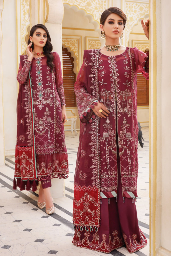 Xenia Pareesia Embroidered Chiffon Collection Chapter 2 – HURREM