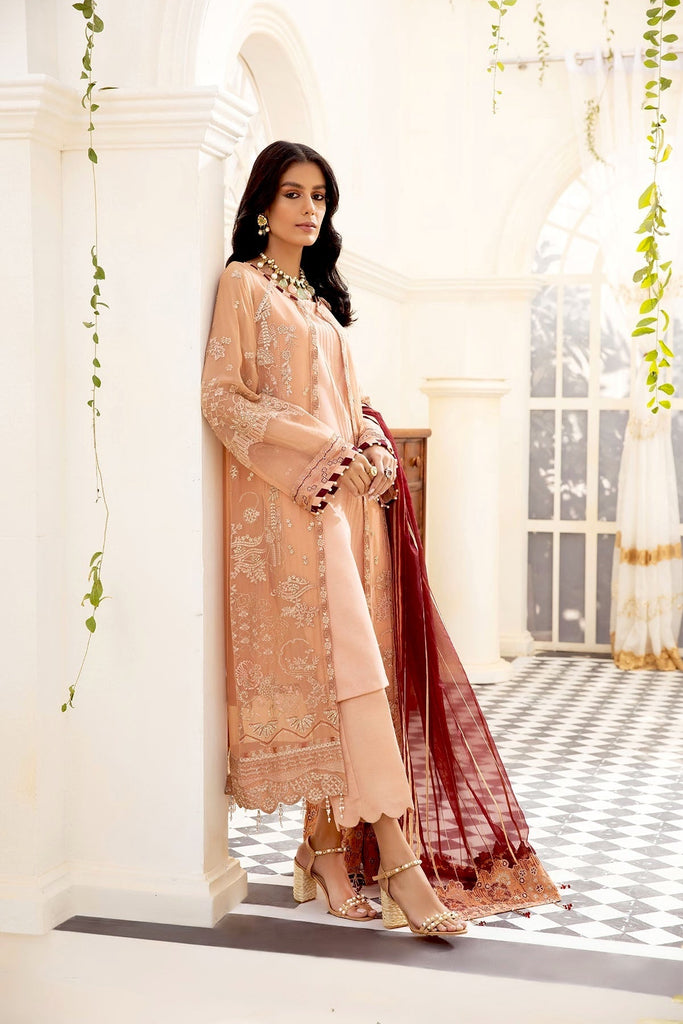 Xenia Pareesia Embroidered Chiffon Collection – MOIRA