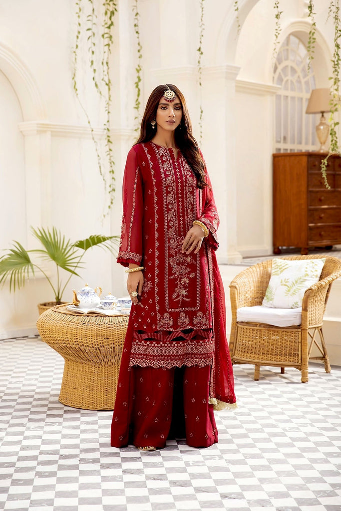 Xenia Pareesia Embroidered Chiffon Collection – ROSEWOOD