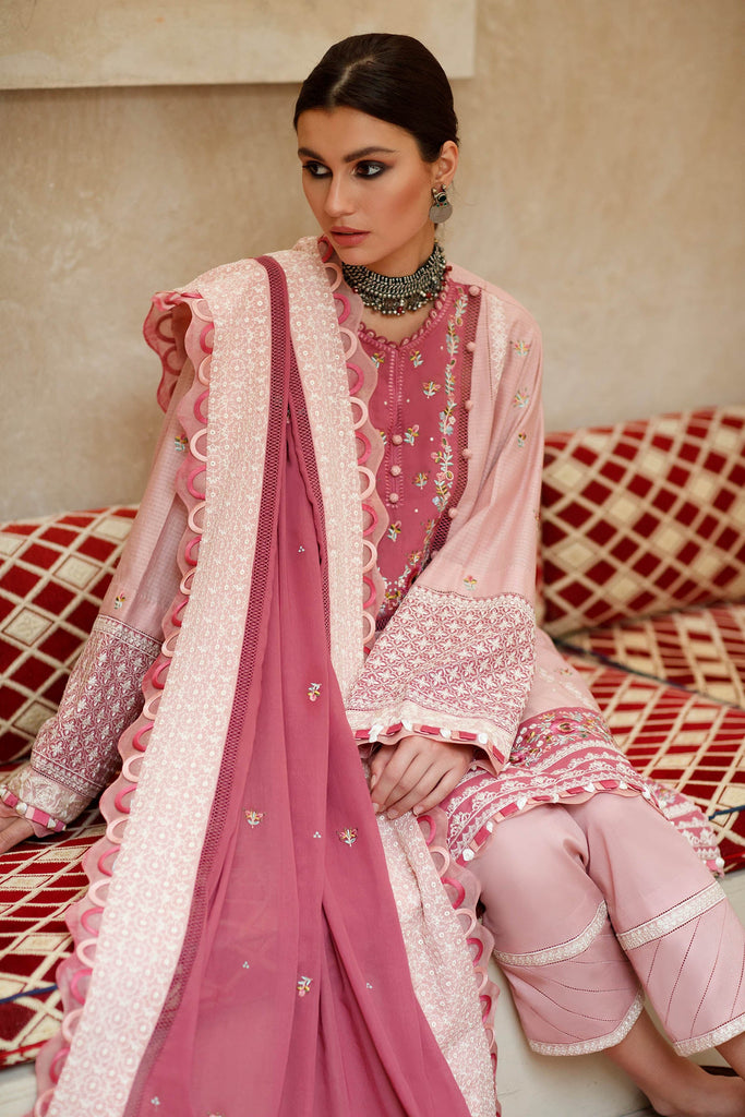 Zaha by Khadijah Shah Lawn Collection 2022 – AVIZEH (ZL22-15 A)