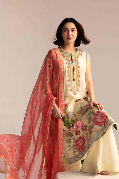 パンツ CLASS karachi MIRAGE BY SAHAR CHIKANKARI LAWN CK-L1-09 – The Zaibai