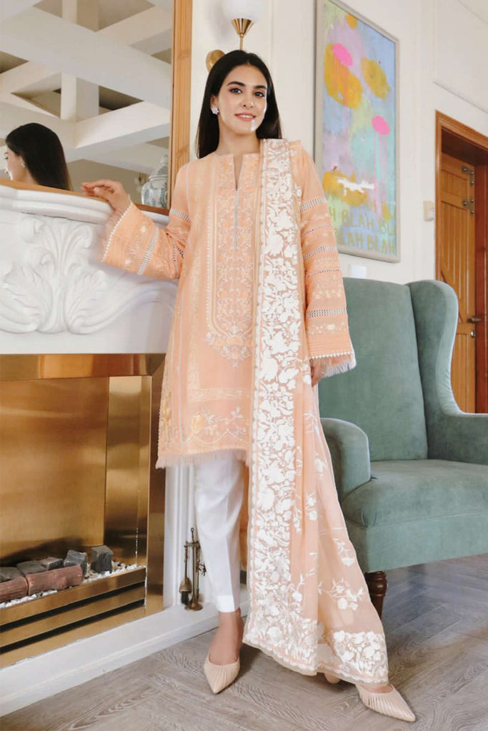 Zara Shahjahan Luxury Eid Lawn Collection 2022 – Sona-A