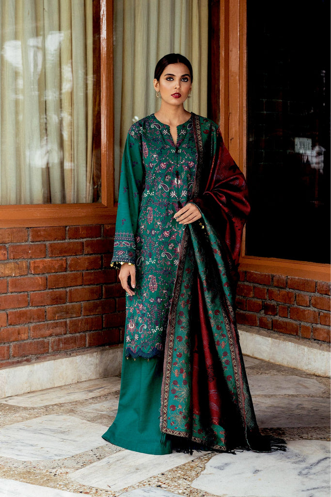 Zara Shahjahan Luxury Winter Collection (with Shawl) – Zeb