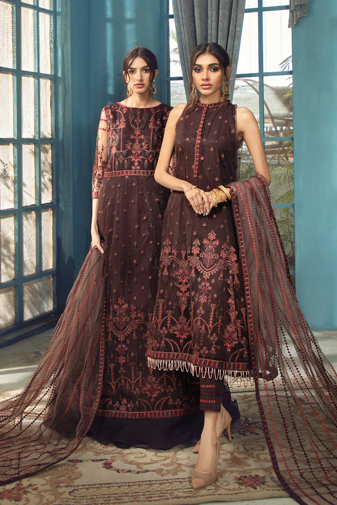Zarif Rangrez Festive Chiffon Collection – Carmel