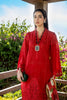 Zebaish Etoiles Festive Lawn Collection – Cornell Red