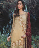 Adan's Libas Arcadia Festive Chiffon Collection – Beige Gold | ZA-1291